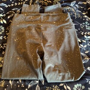 Fabletics Brown Leggings with Stretchy Form-Fitting Design